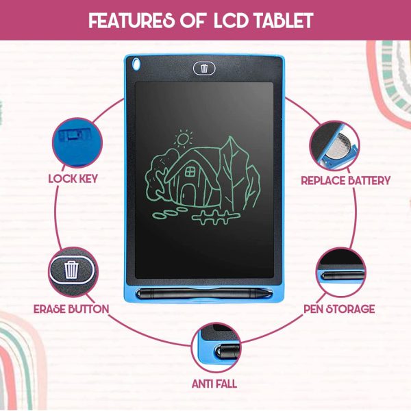 8.5 Inch Writing Pad Lcd Tablet For Kids (random Color)