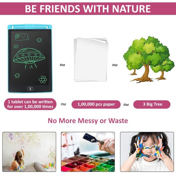 8.5 Inch Writing Pad Lcd Tablet For Kids (random Color)