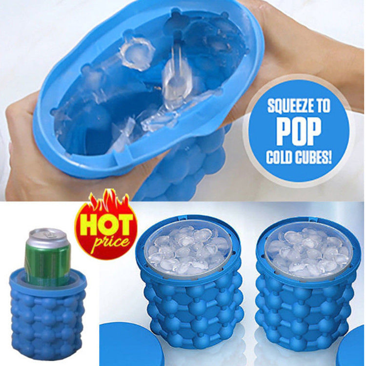 New Silicone  Ice Cube Maker Champagne Container